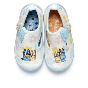 Kids Shoes - Blue and White